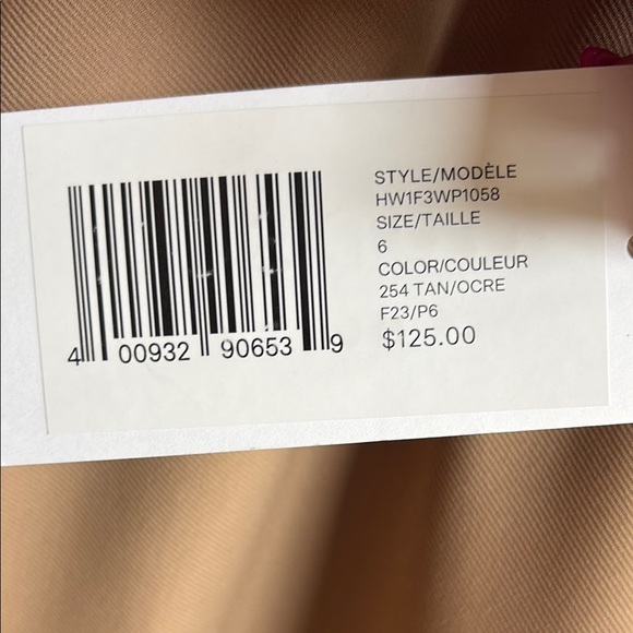 Hudson North Tan Crop Trousers - Picture 2 of 8